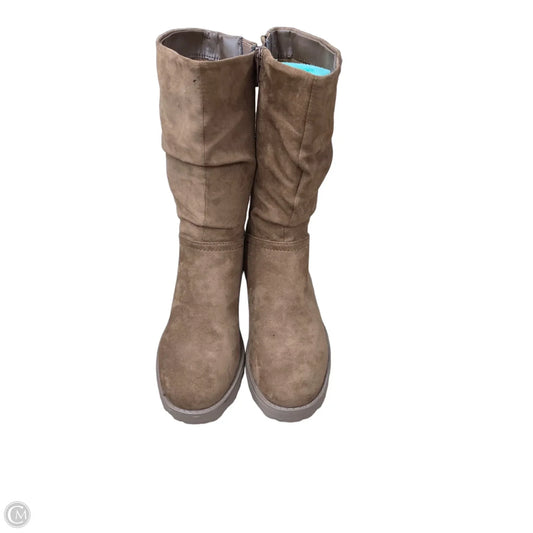 Boots Ankle Heels By Sonoma In Brown, Size: 7