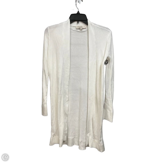 Cardigan By Loft In White, Size: M