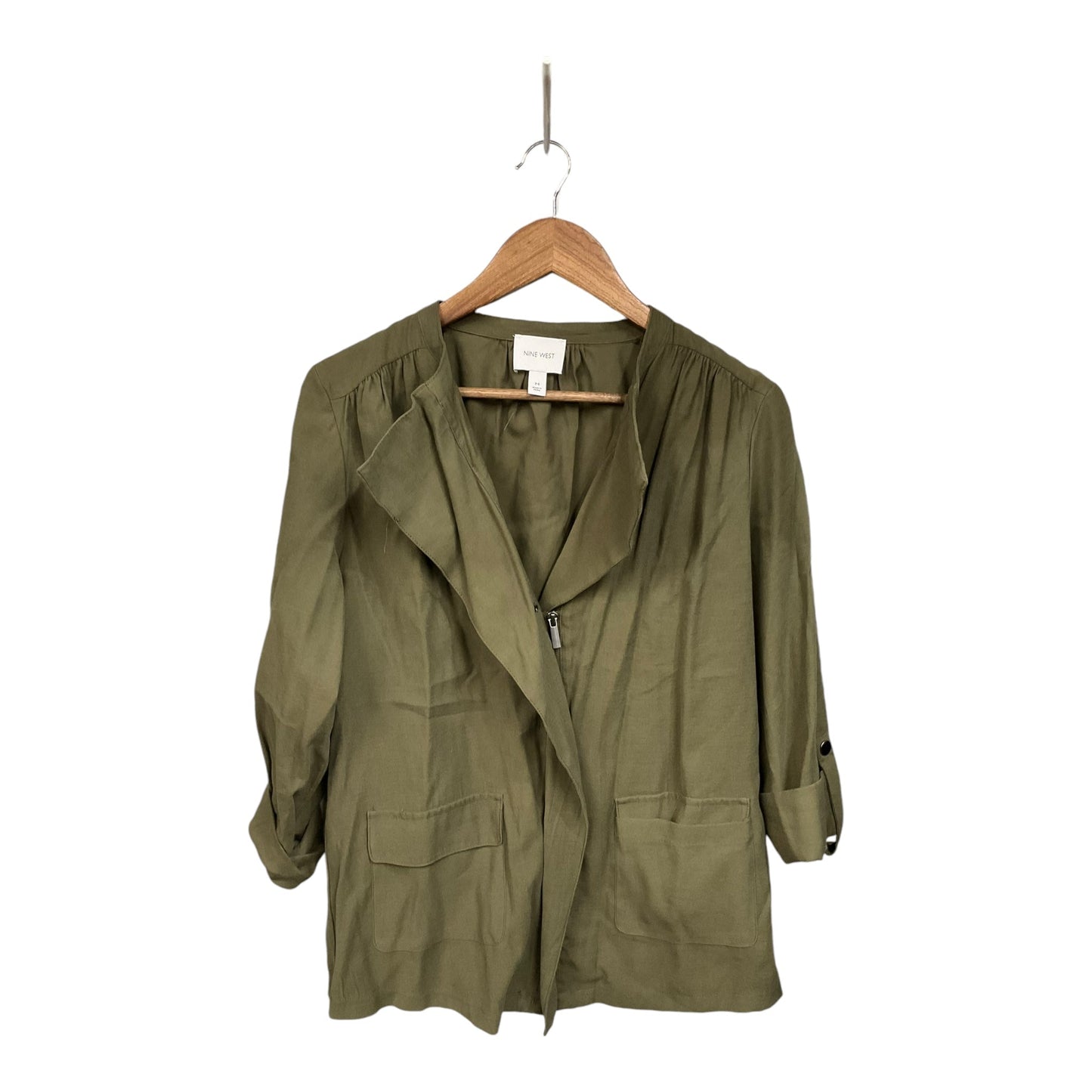 Jacket Other By Nine West In Green, Size: M