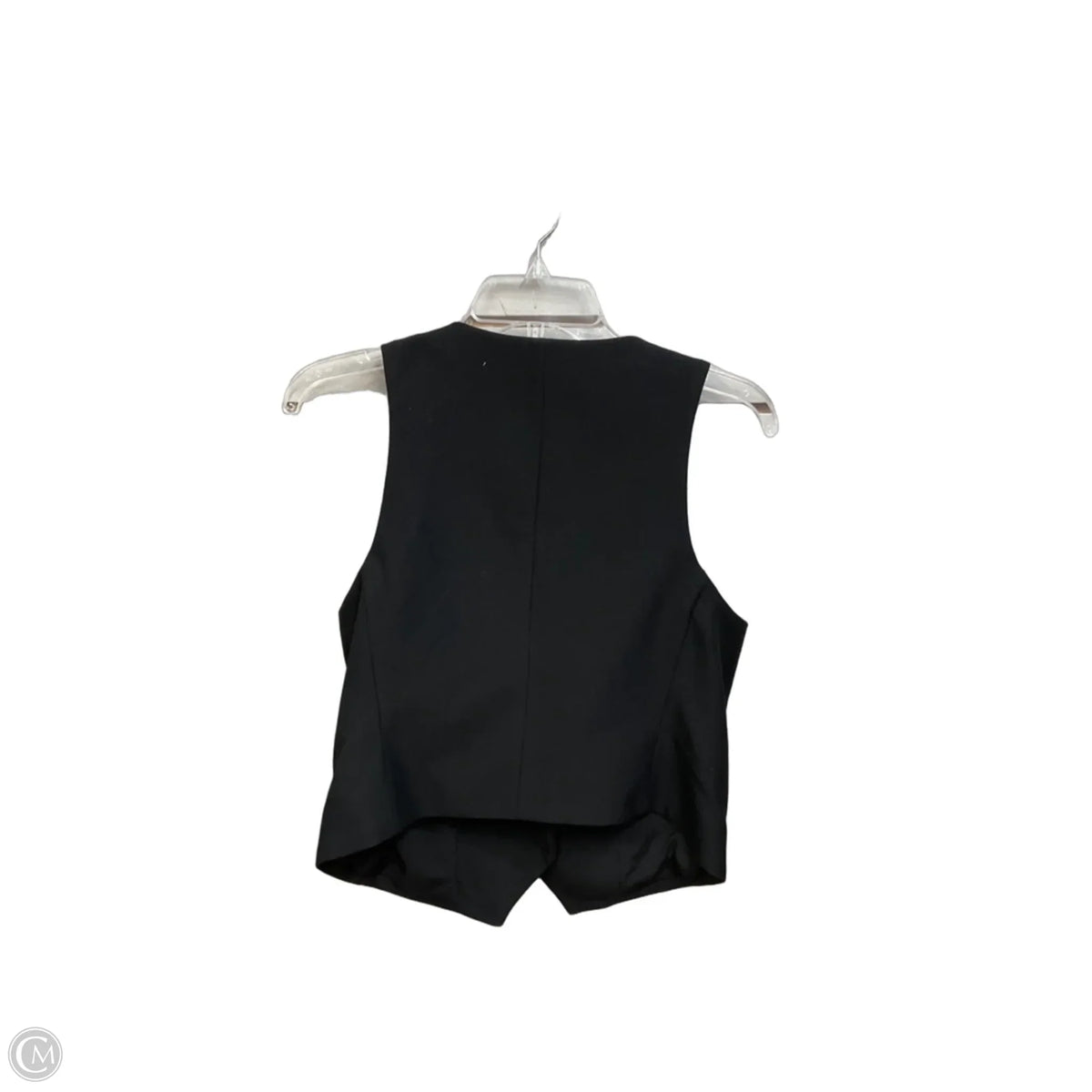 Vest Other By Express In Black, Size: S