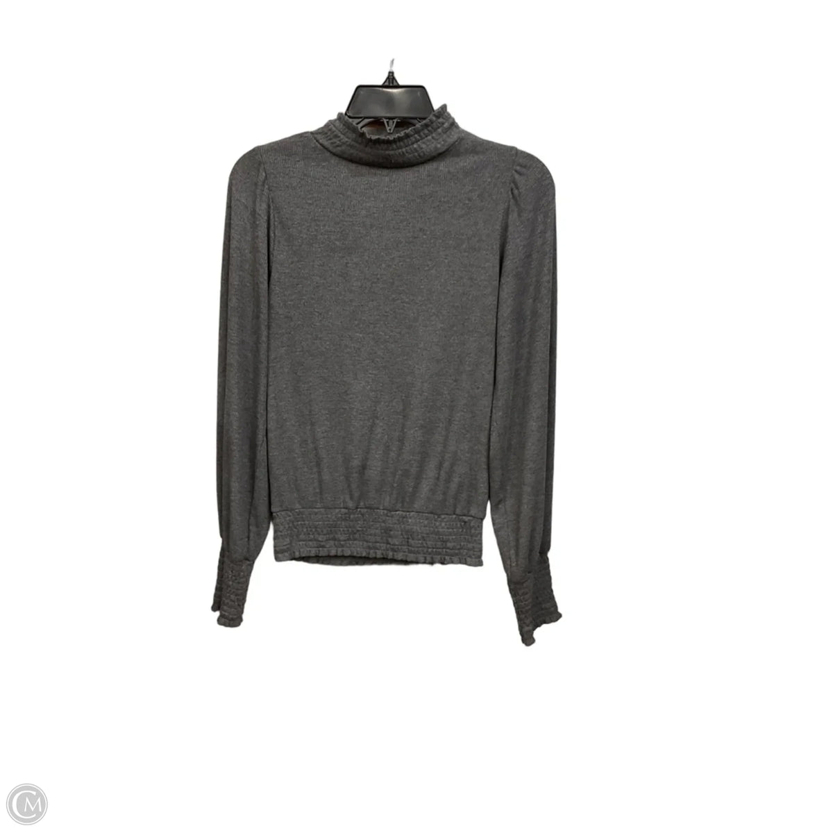 Top Long Sleeve Basic By Allison Joy In Grey, Size: Xs
