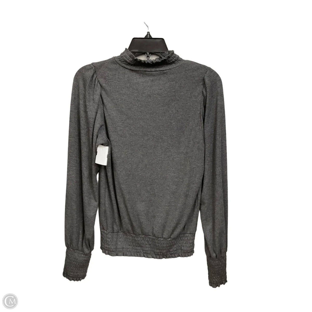 Top Long Sleeve Basic By Allison Joy In Grey, Size: Xs
