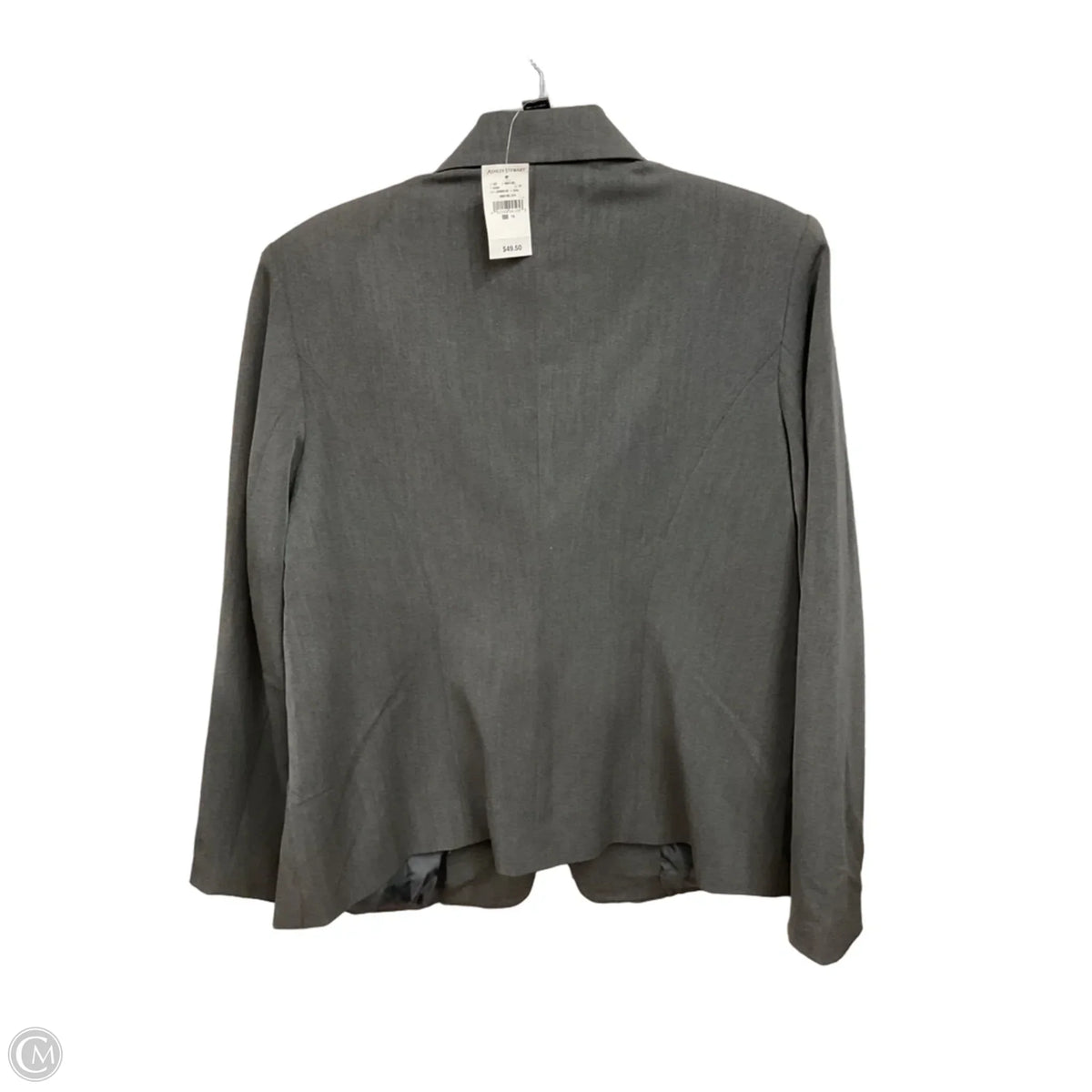 Blazer By Ashley Stewart In Grey, Size: L