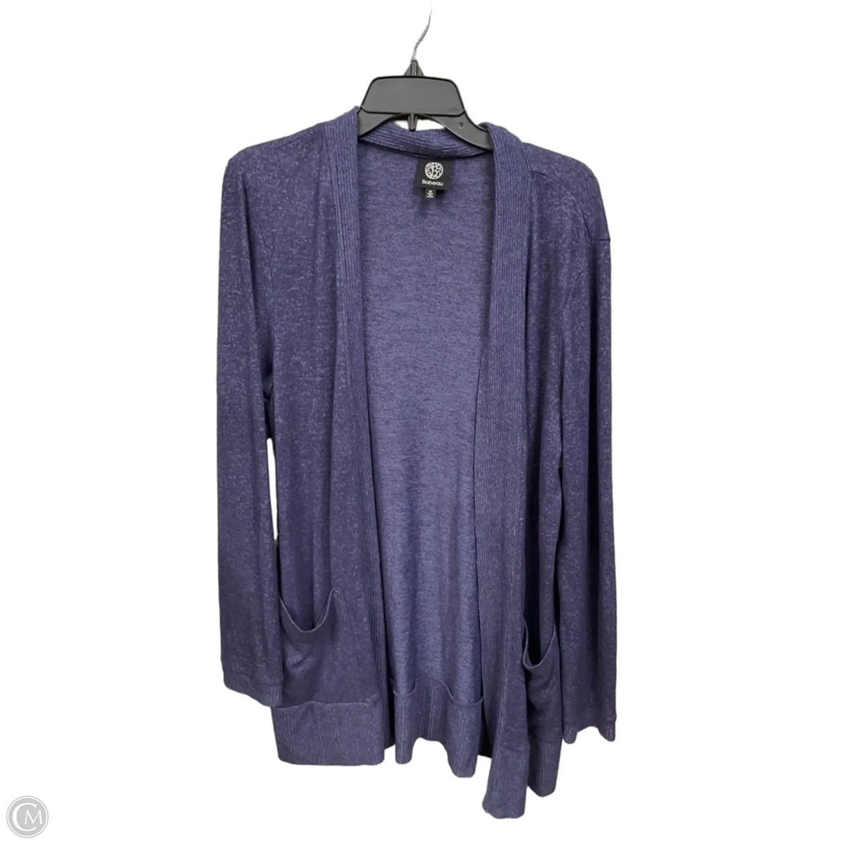 Cardigan By Bobeau In Blue, Size: M