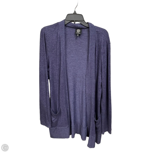 Cardigan By Bobeau In Blue, Size: M