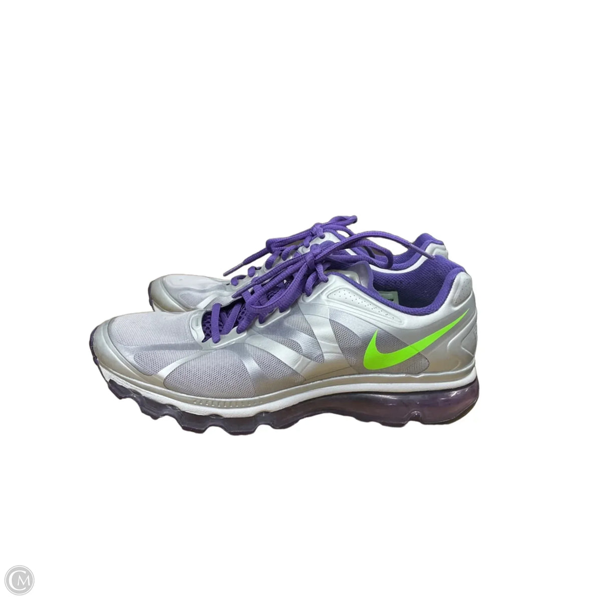 Shoes Athletic By Nike Apparel In Grey, Size: 9