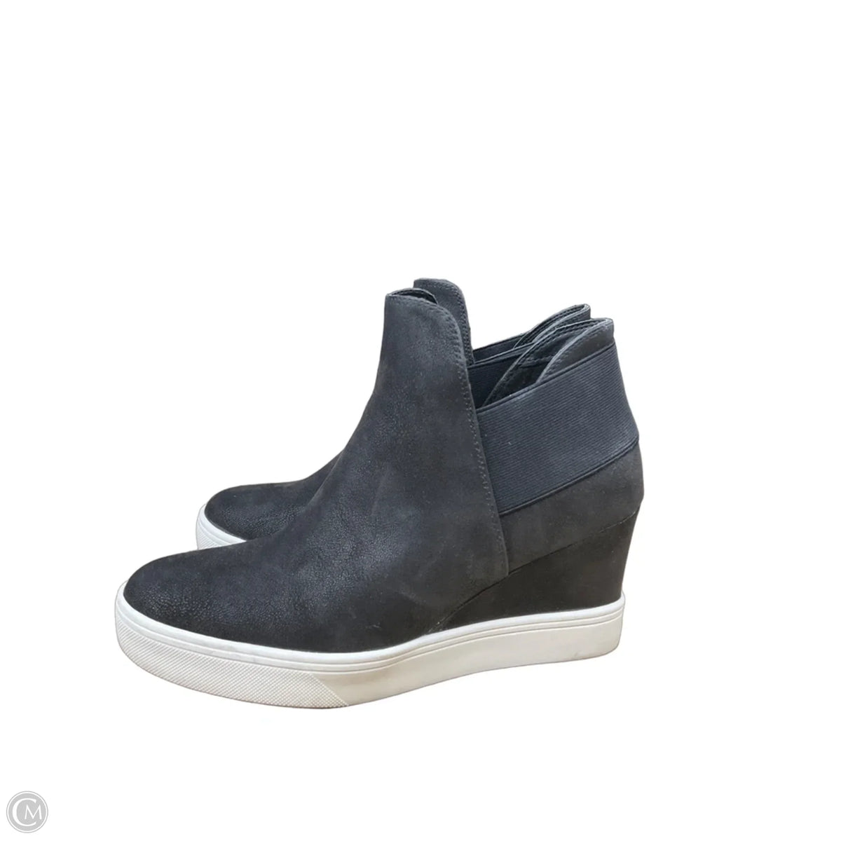 Shoes Heels Wedge By Maurices In Black, Size: 7