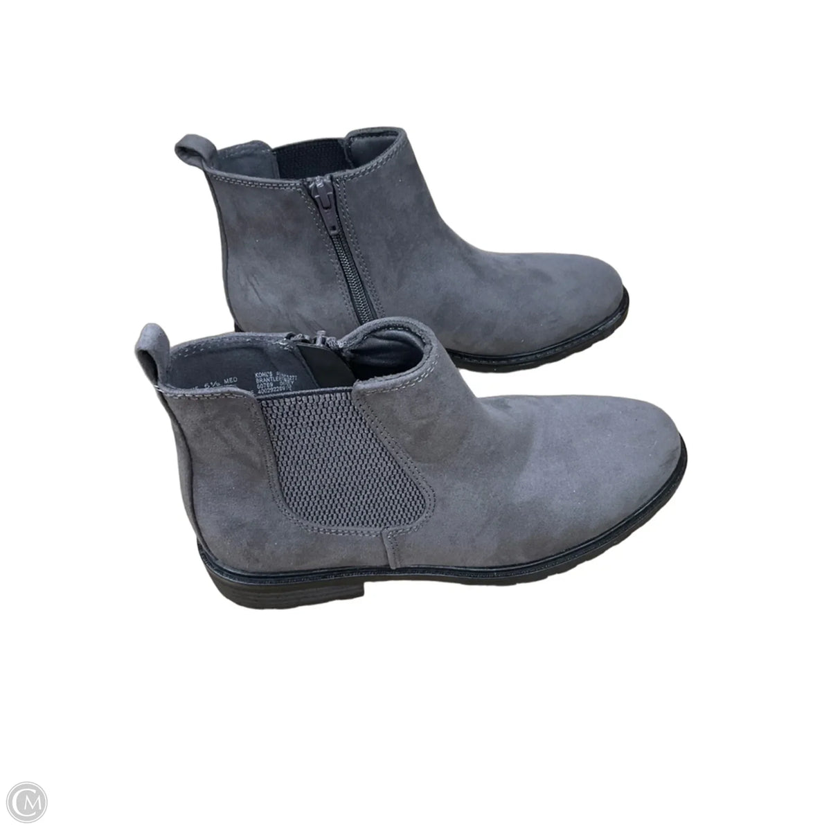 Boots Ankle Flats By Sonoma In Grey, Size: 5.5