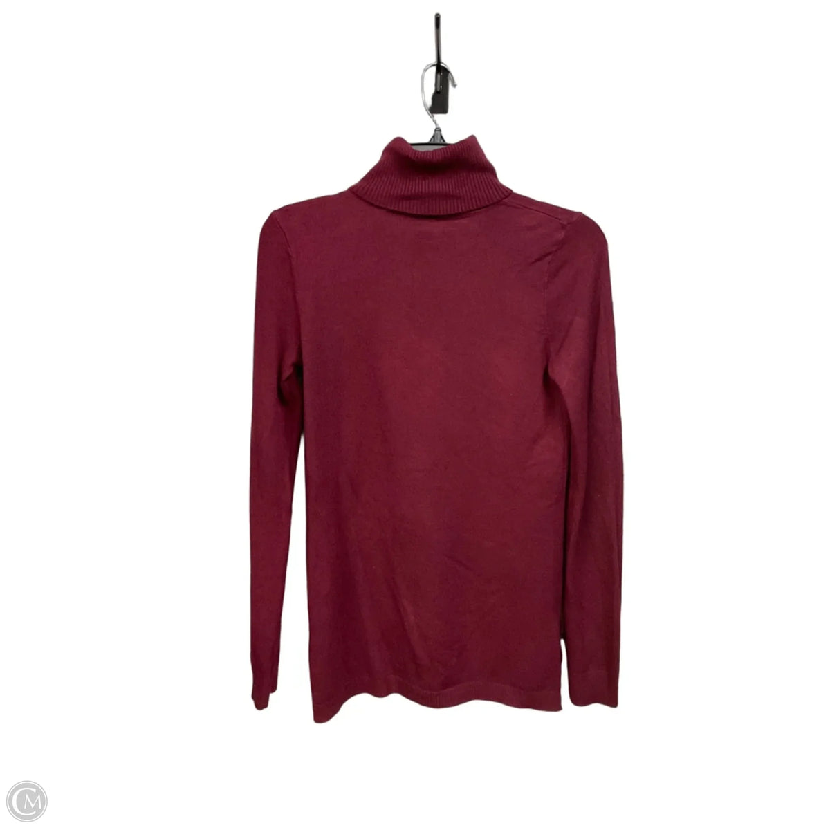 Top Long Sleeve By Evolution In Maroon, Size: Xs