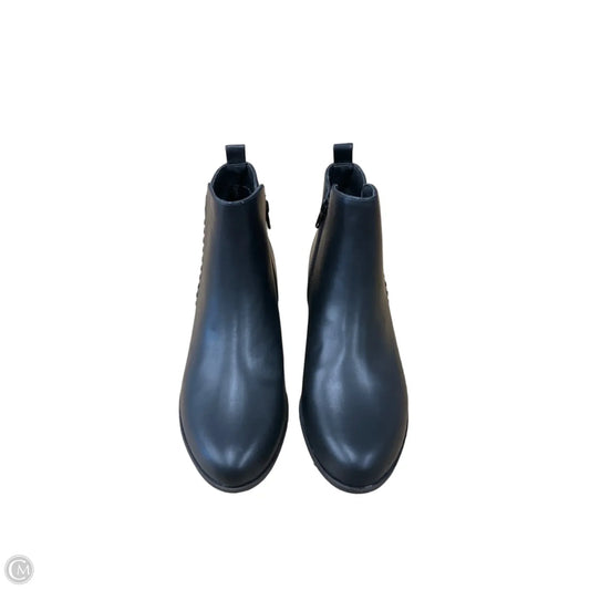 Boots Ankle Heels By Style And Company In Black, Size: 9.5