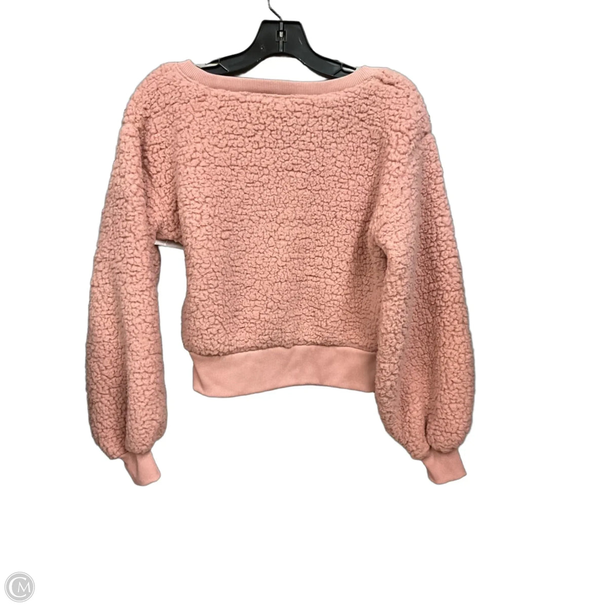 Top Long Sleeve By Express In Pink, Size: Xs