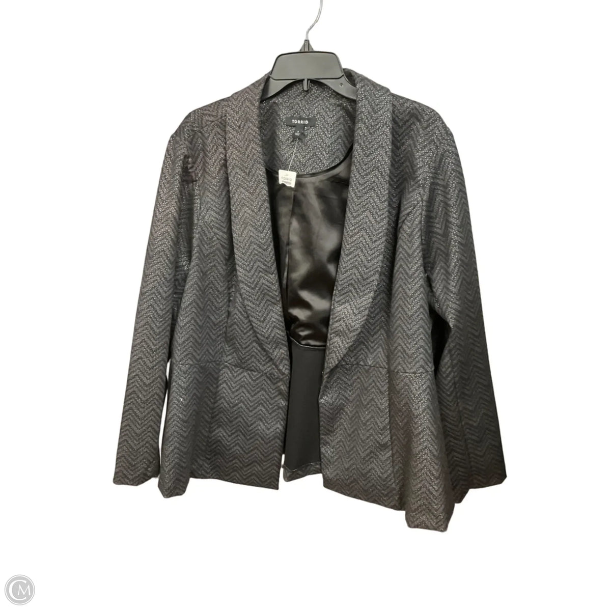 Blazer By Torrid In Black, Size: 4x