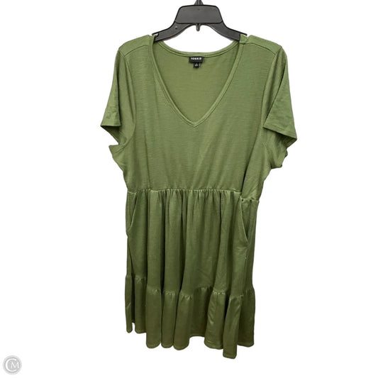 Dress Casual Midi By Torrid In Green, Size: 2x