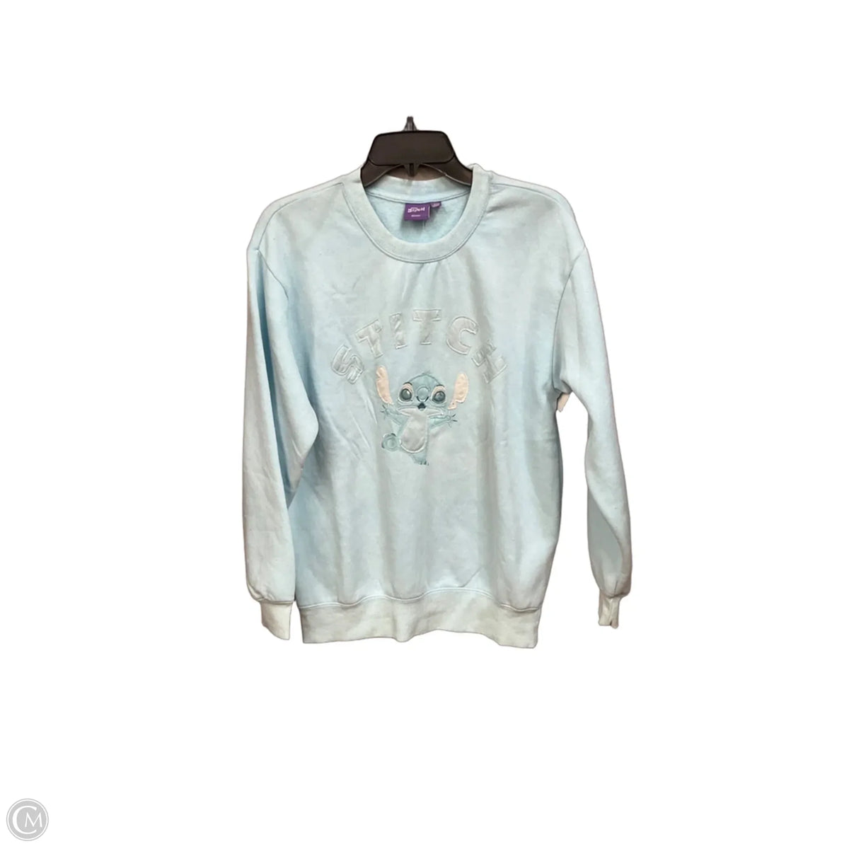 Sweatshirt Collar By Disney In Blue, Size: L