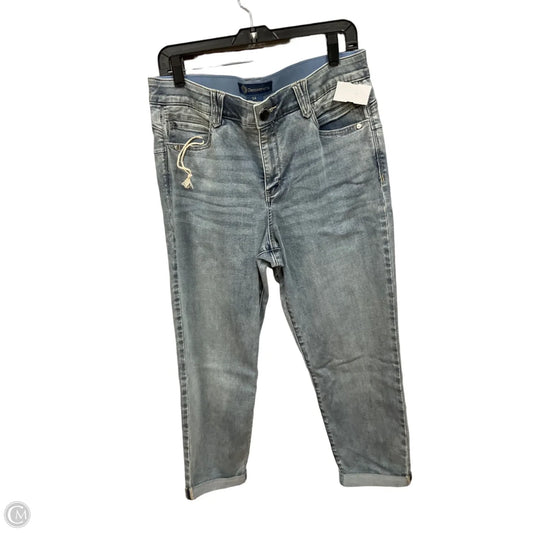Jeans Cropped By Democracy In Blue Denim, Size: 14