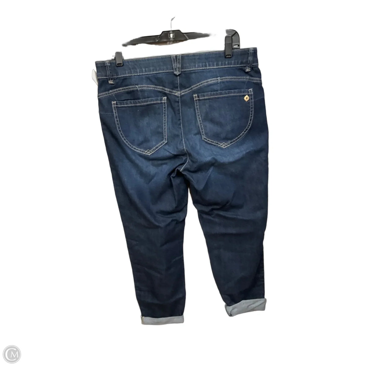 Jeans Cropped By Democracy In Blue Denim, Size: 14