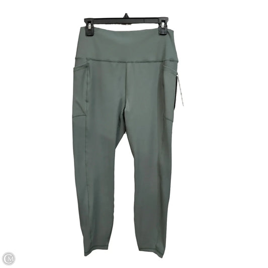 Athletic Leggings By Rbx In Green, Size: Xl