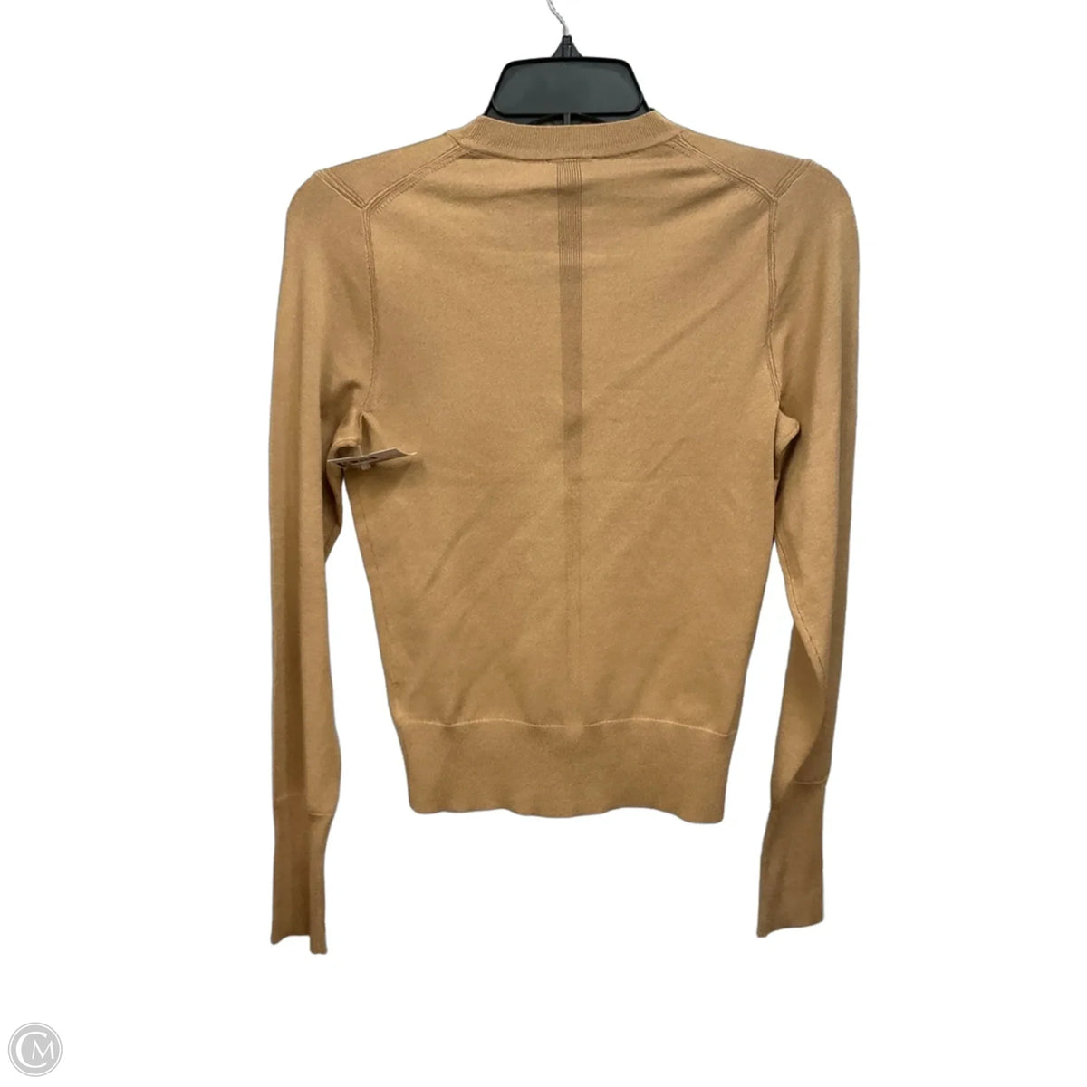 Top Long Sleeve Basic By Express In Tan, Size: Xs