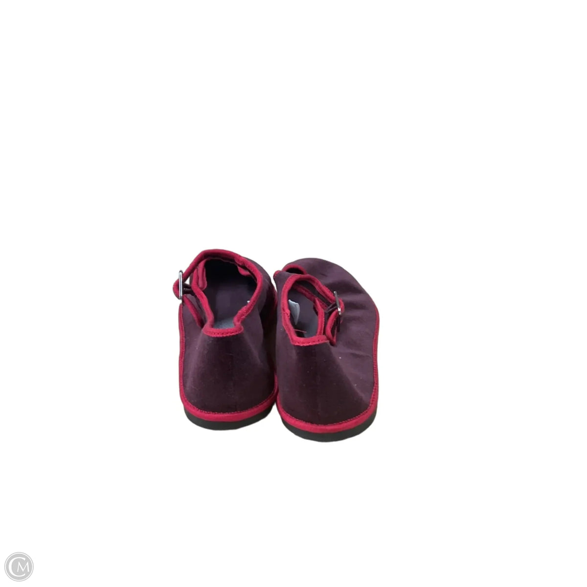 Shoes Flats By Universal Thread In Maroon, Size: 9.5