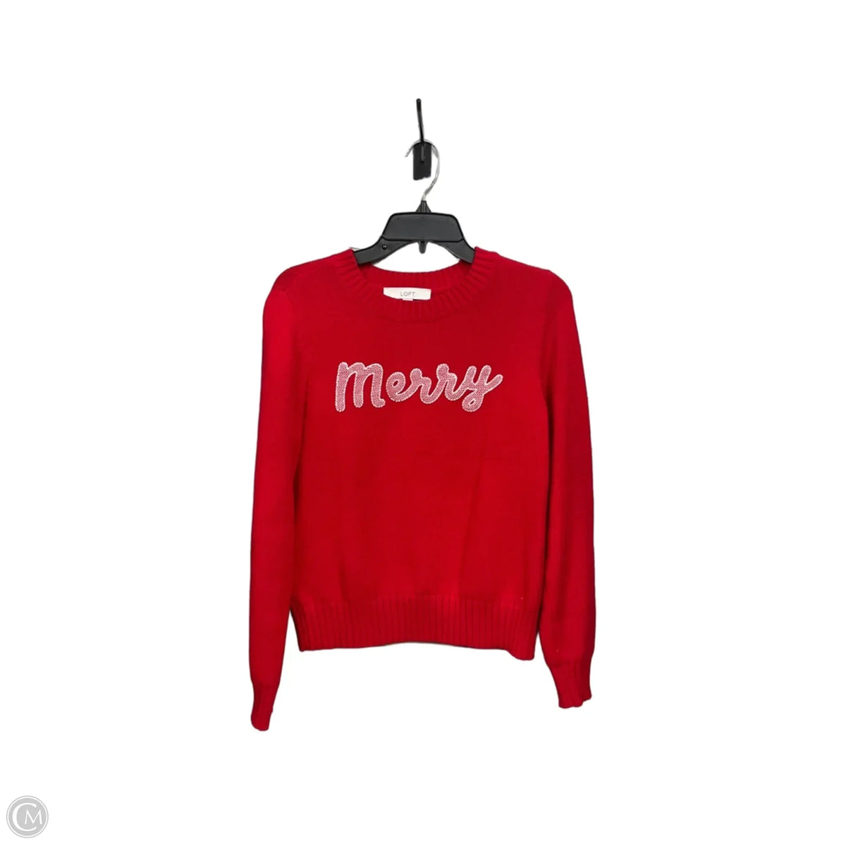 Sweater By Loft In Red, Size: S