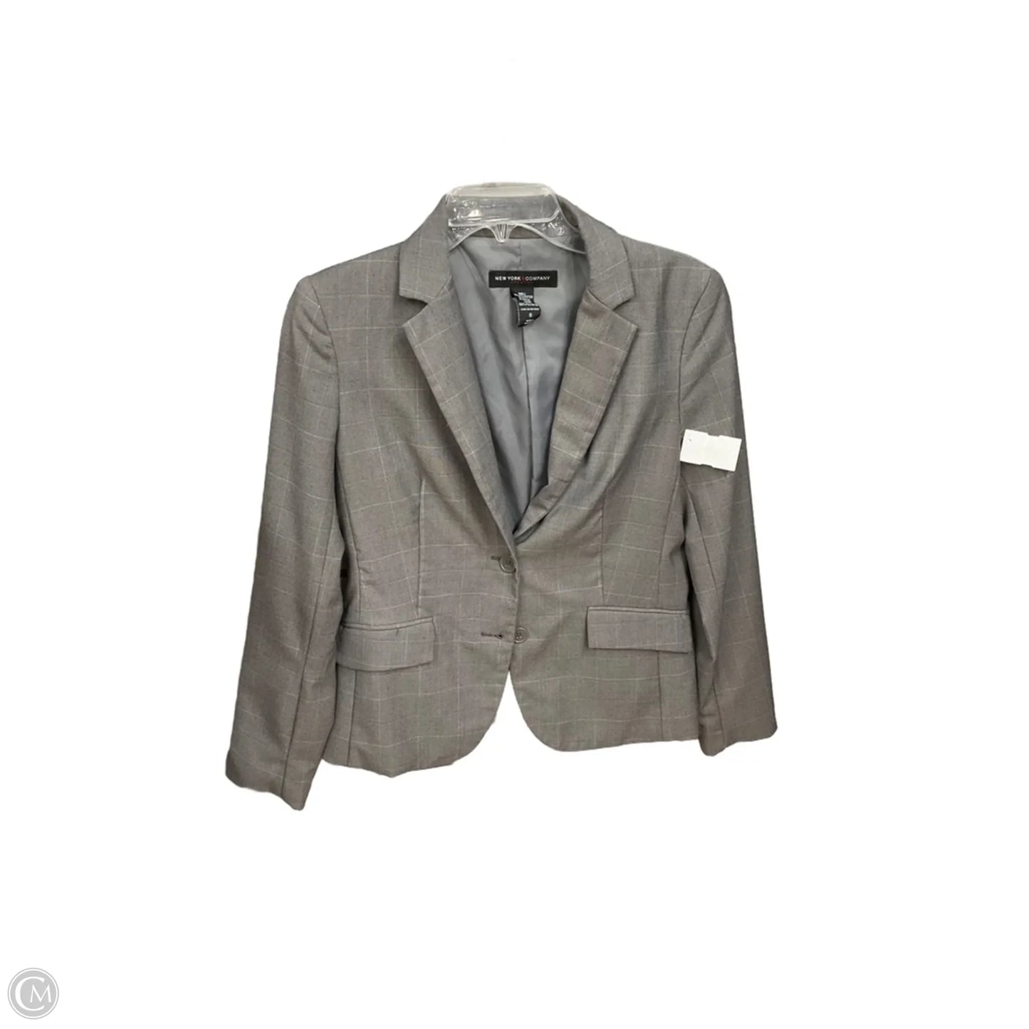 Blazer By New York And Co In Grey, Size: S