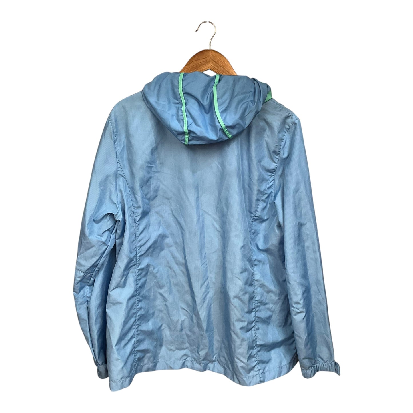 Coat Raincoat By Zero Xposure In Blue, Size: Xl