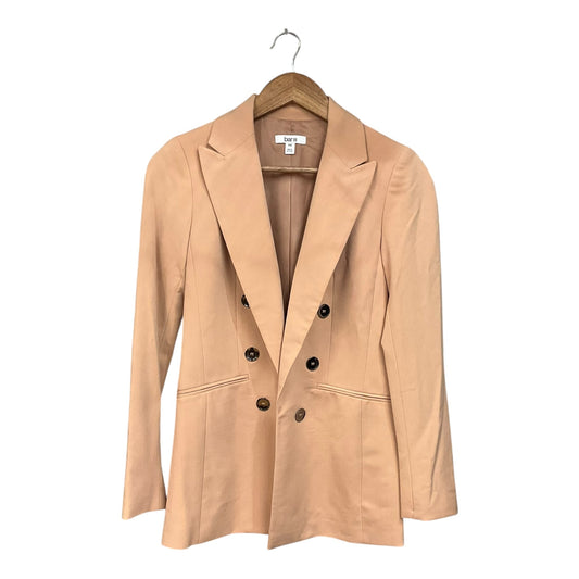 Blazer By Bar Iii In Tan, Size: Xxs