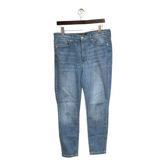 Jeans Boyfriend By Banana Republic In Blue Denim, Size: 12