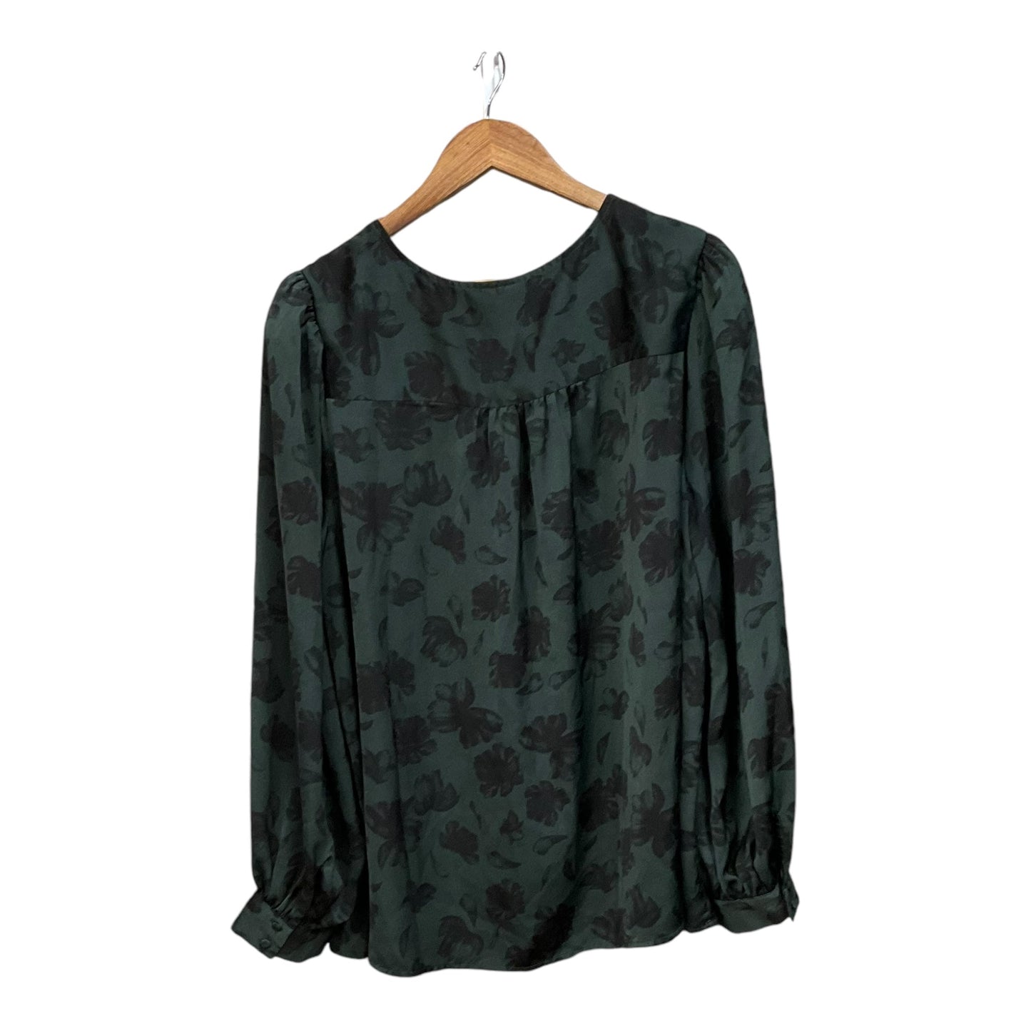 Top Long Sleeve By Ava & Viv In Floral Print, Size: 2x