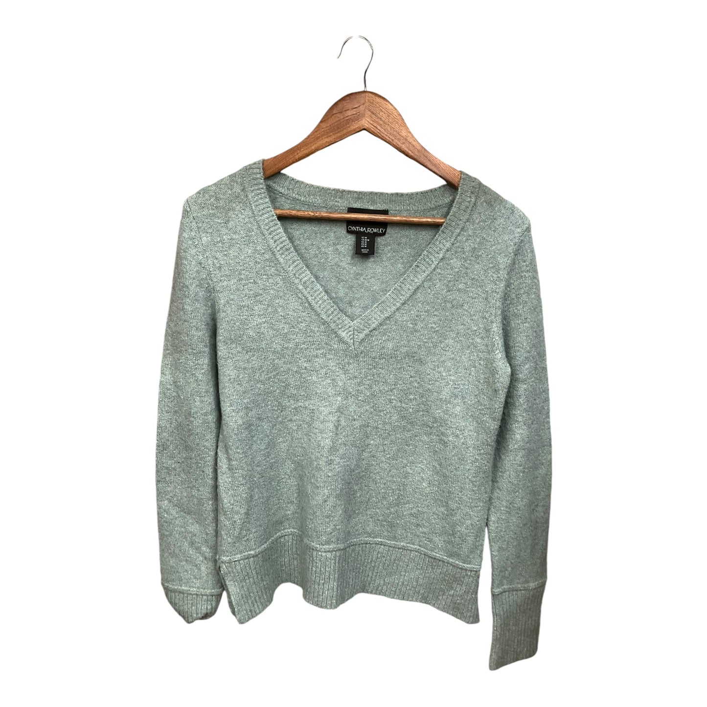 Sweater By Cynthia Rowley In Teal, Size: M