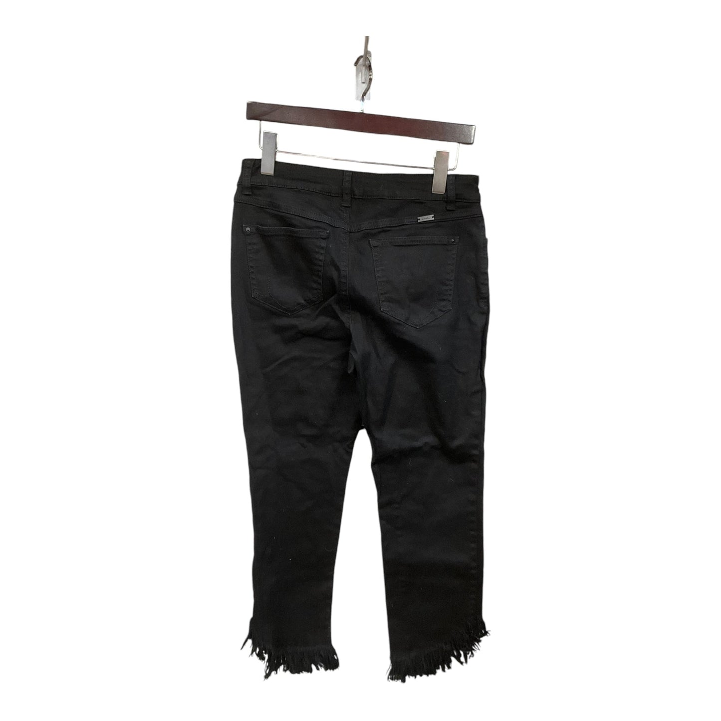 Jeans Skinny By Inc In Black Denim, Size: 10