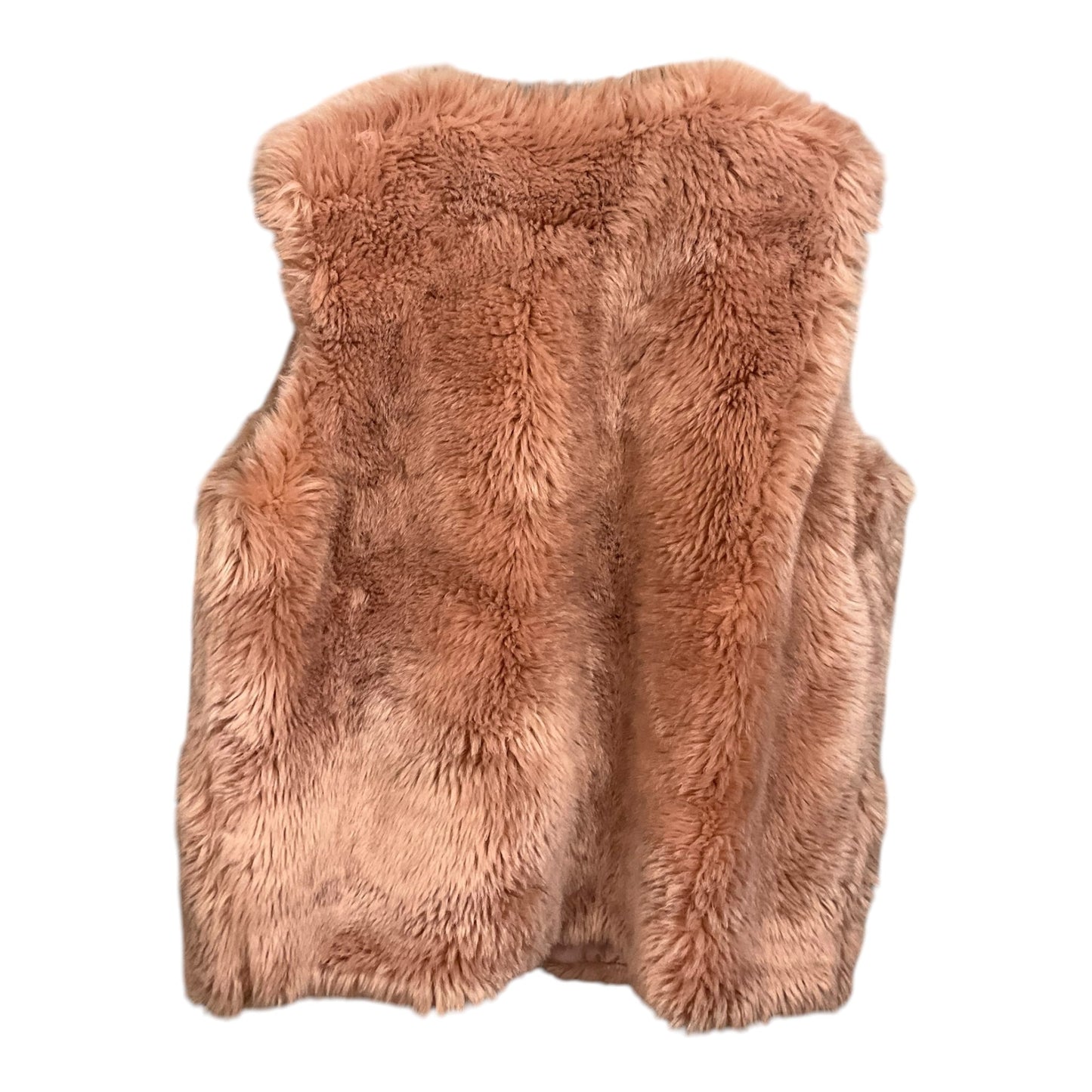 Vest Faux Fur & Sherpa By A New Day In Pink, Size: L