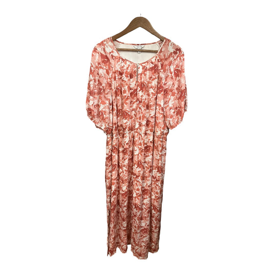 Dress Casual Maxi By Nine West In Floral Print, Size: 3x