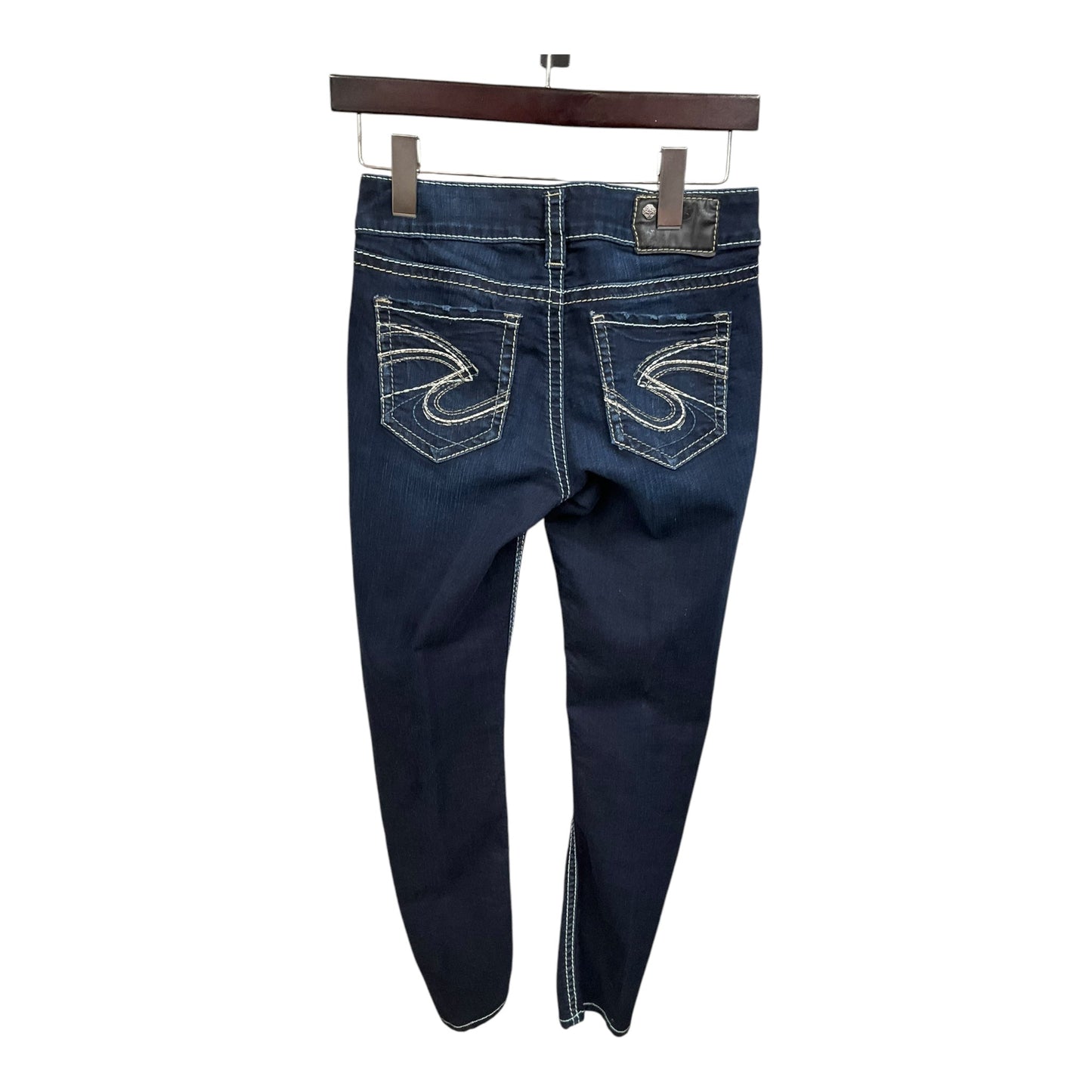 Jeans Straight By Silver In Blue Denim, Size: 2