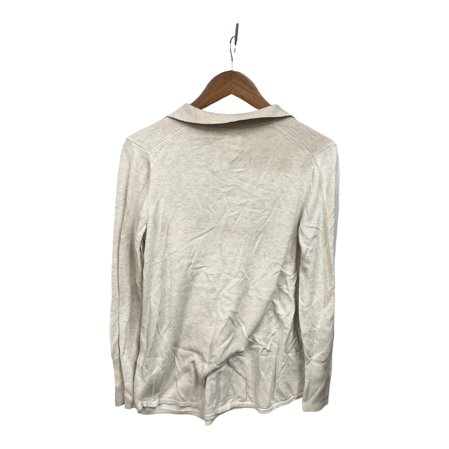 Top Long Sleeve By Nic + Zoe In Grey, Size: M