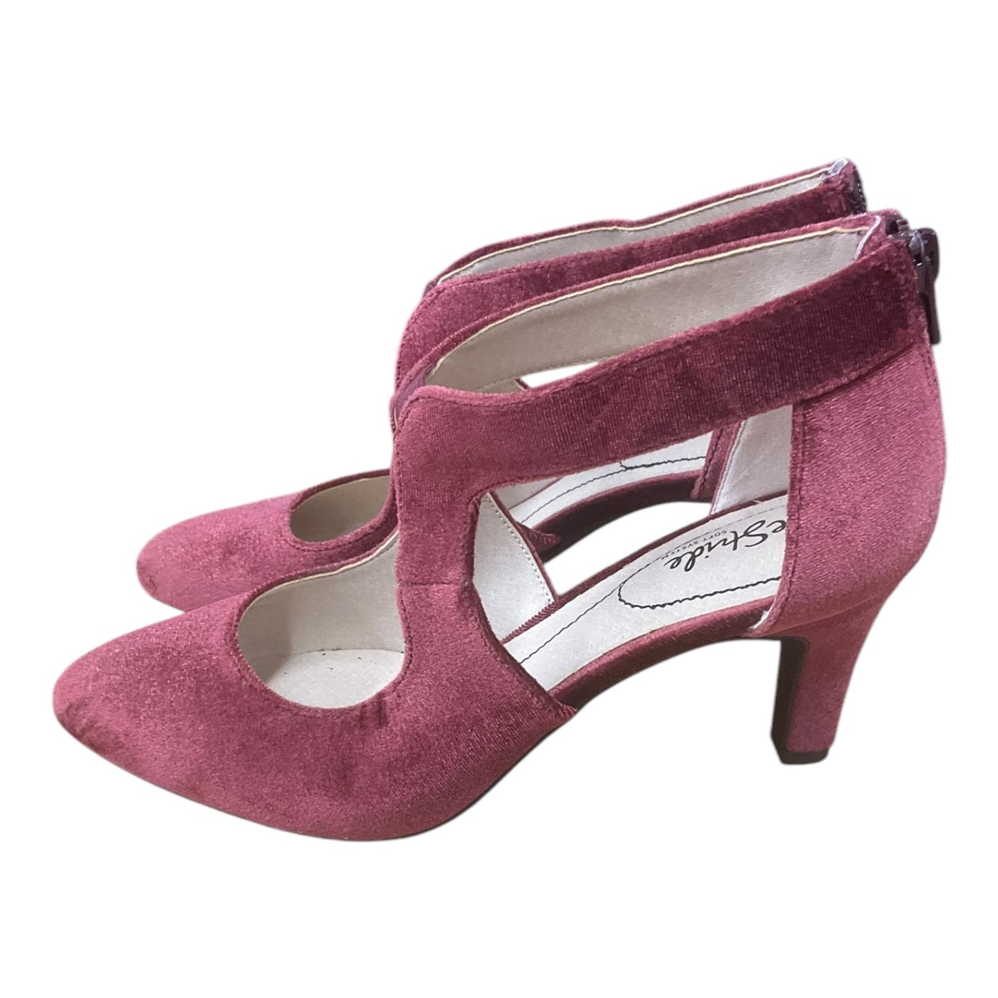 Shoes Heels Kitten By Life Stride In Red, Size: 9