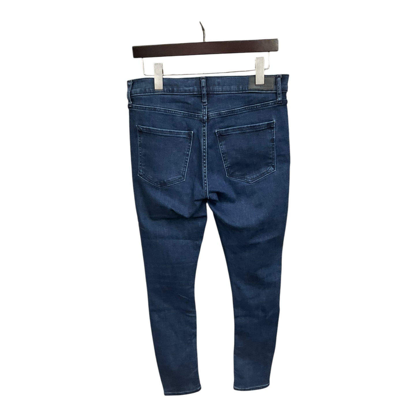 Jeans Skinny By Express In Blue Denim, Size: 8