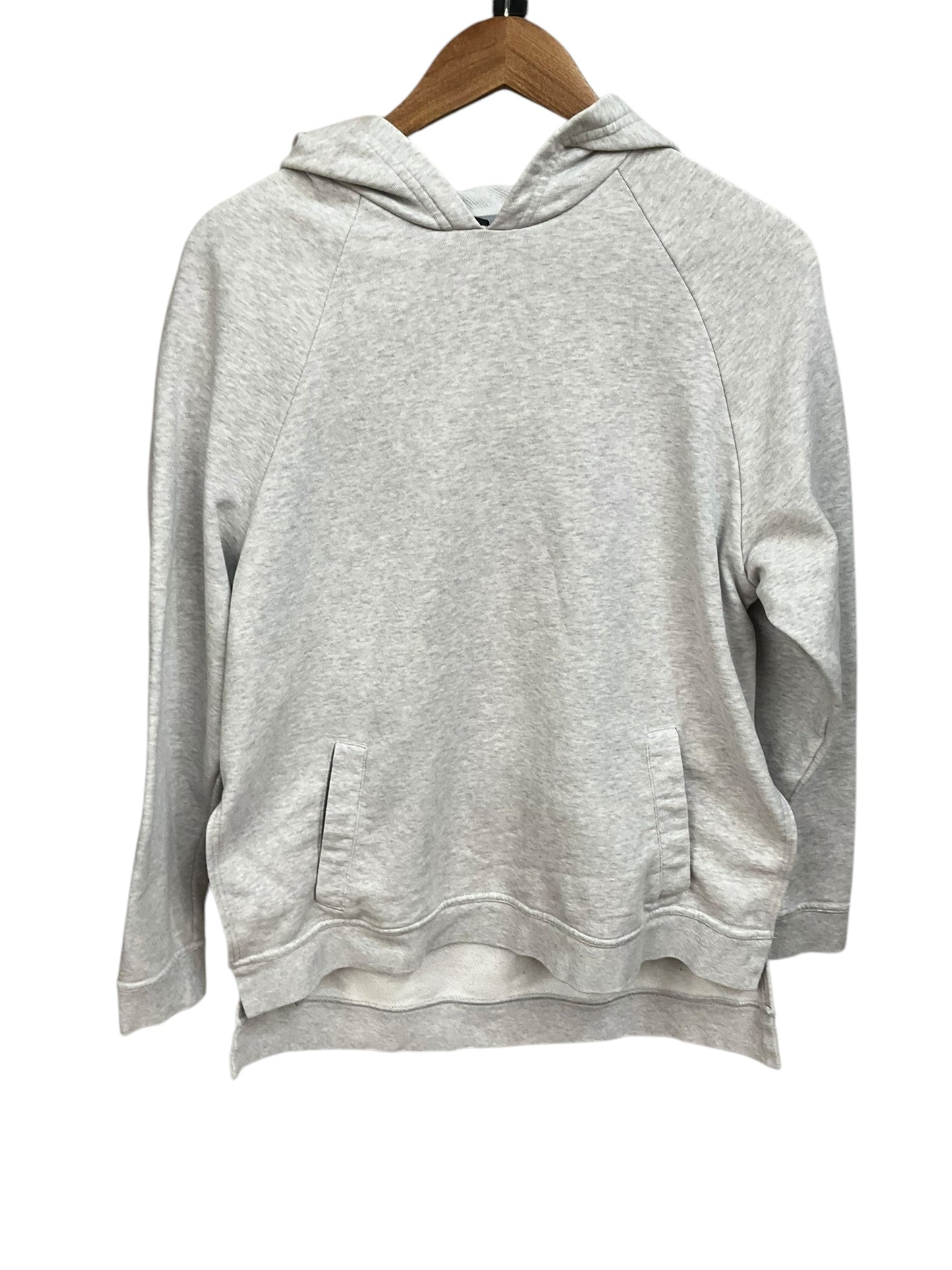 Sweatshirt Hoodie By Nike Apparel In Grey, Size: L