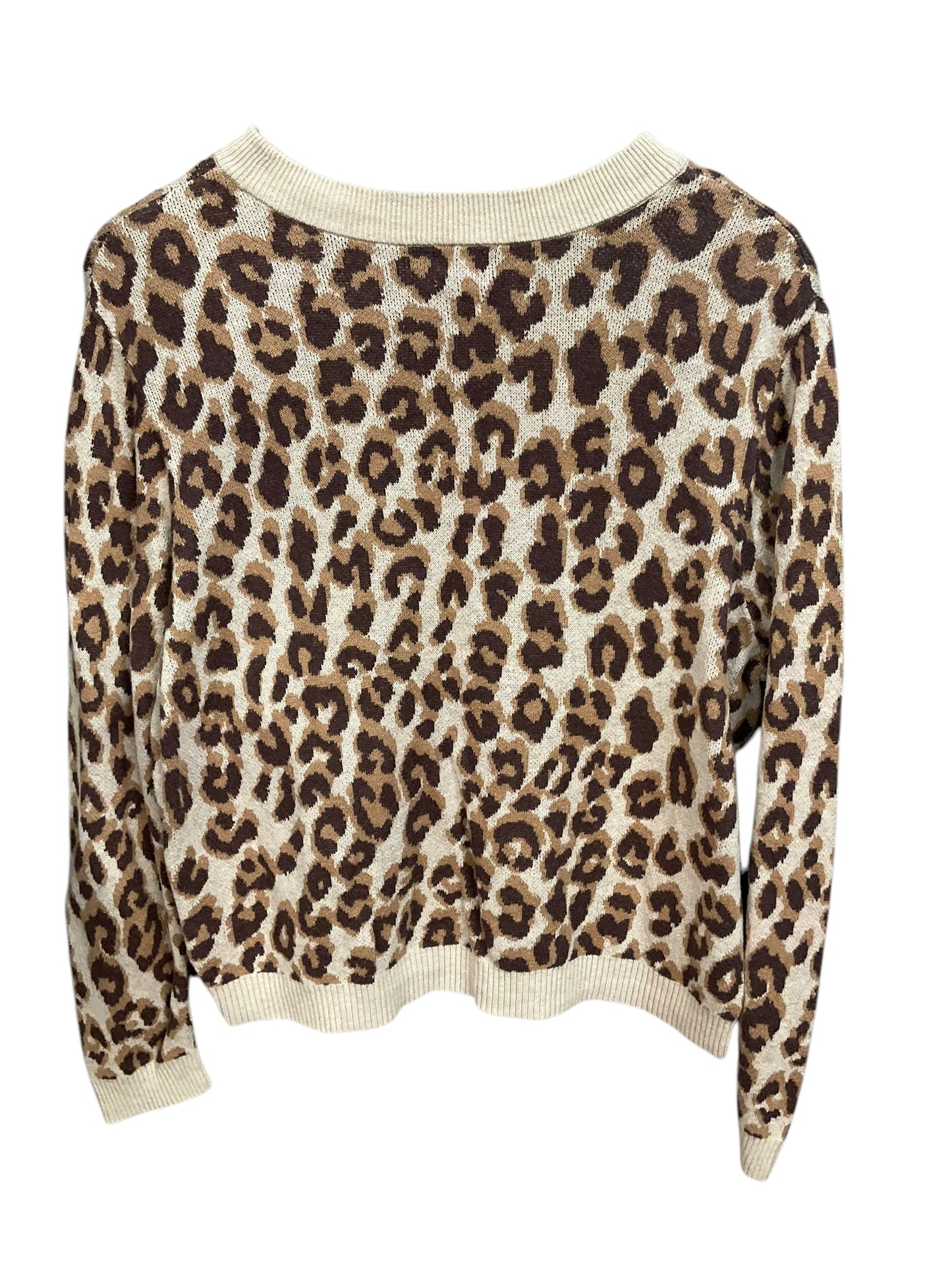 Sweater By A New Day In Animal Print, Size: L