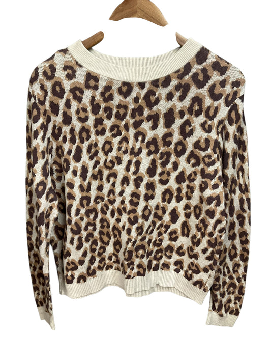 Sweater By A New Day In Animal Print, Size: L