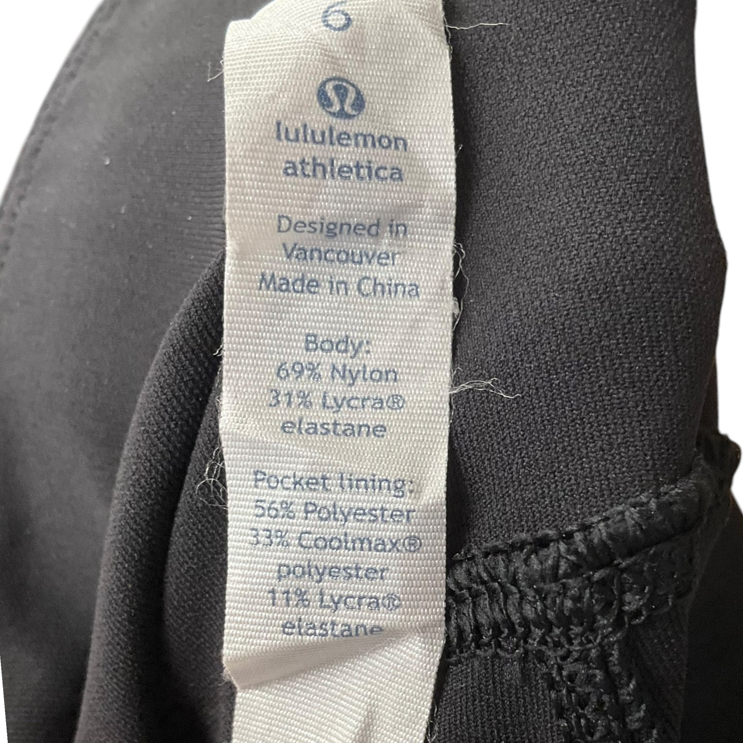 Athletic Pants By Lululemon In Black, Size: S