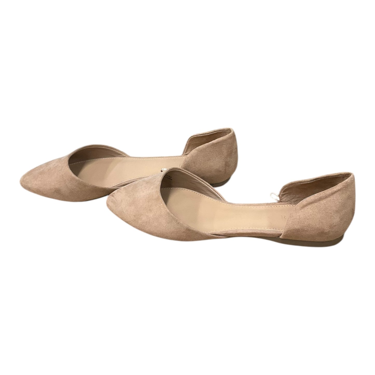 Shoes Flats By Forever 21 In Tan, Size: 6.5