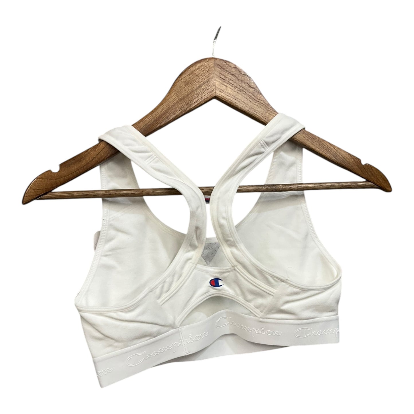 Athletic Bra By Champion In White, Size: M