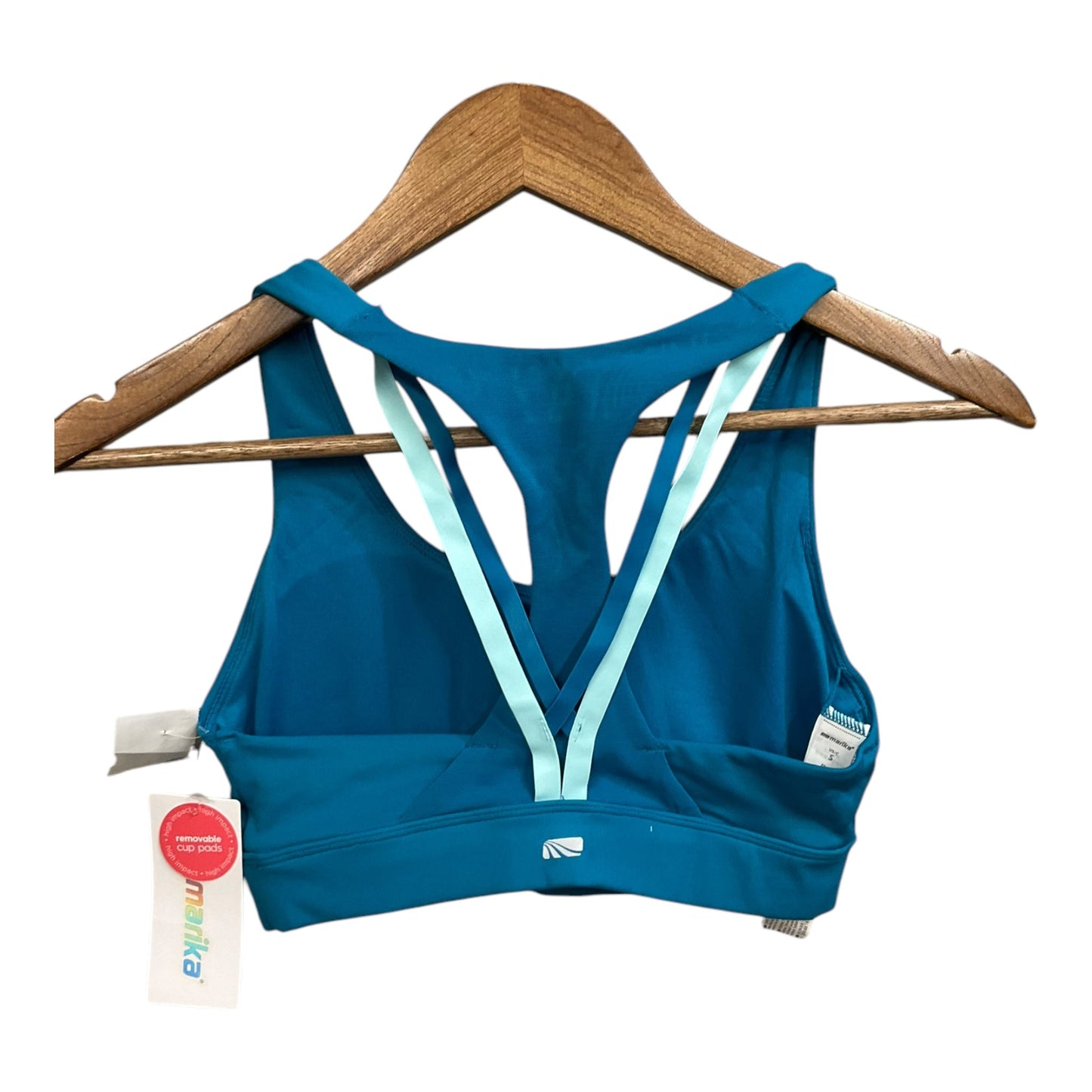 Athletic Bra By Marika In Teal, Size: S