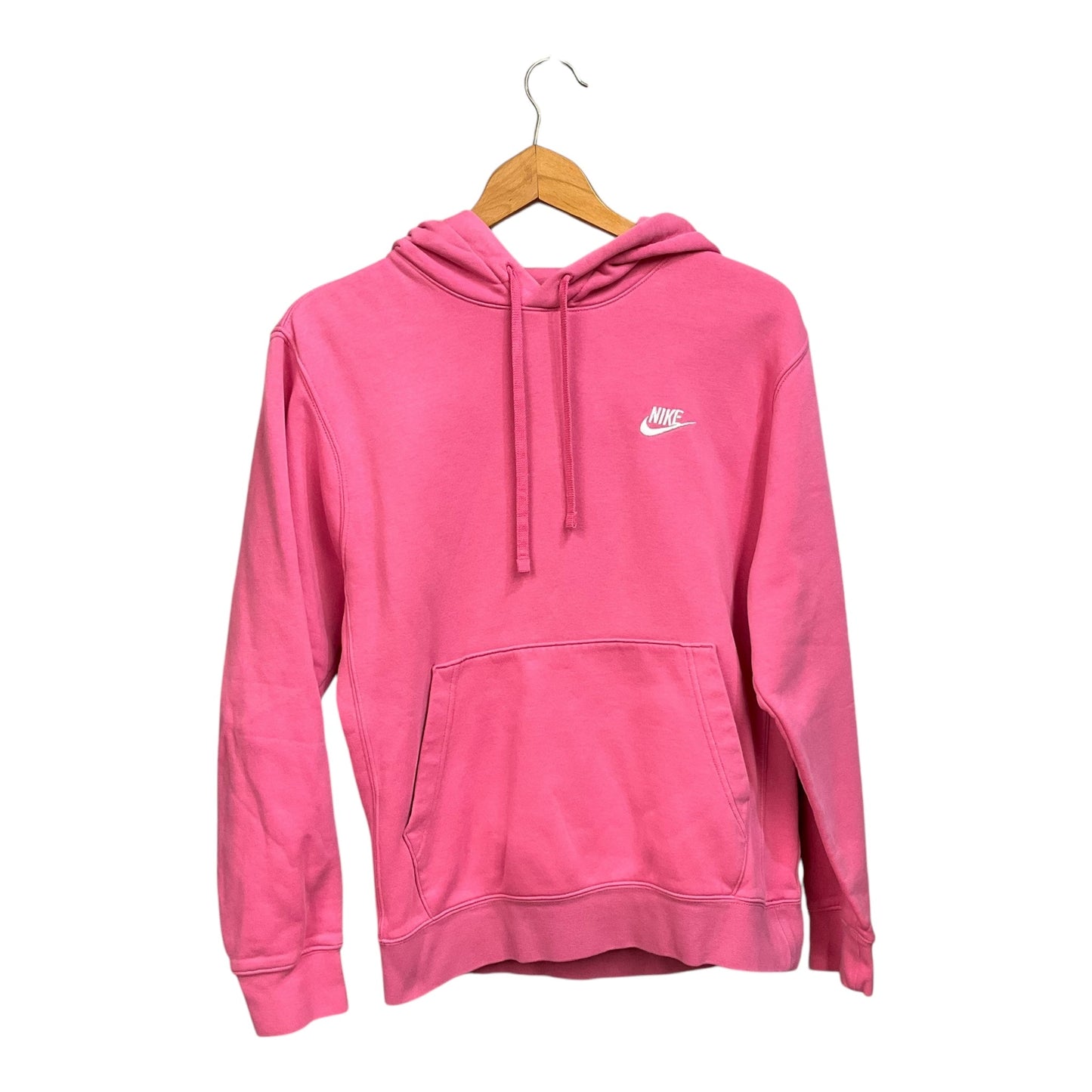 Sweatshirt Hoodie By Nike Apparel In Pink, Size: S