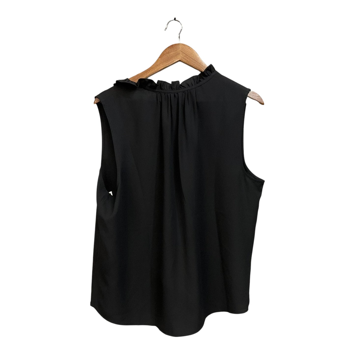 Top Sleeveless By Anne Klein In Black, Size: Xl