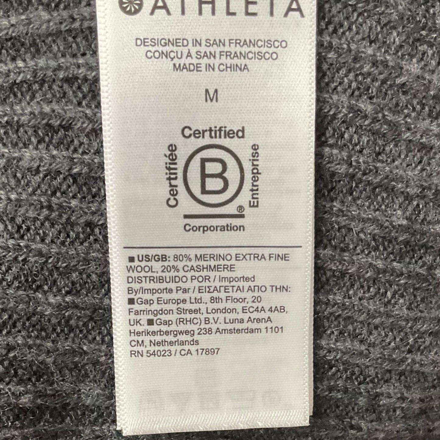 Cardigan By Athleta In Grey, Size: M