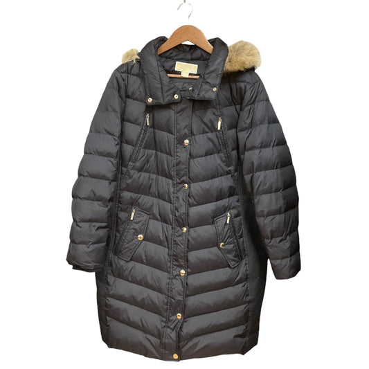 Jacket Puffer & Quilted By Michael Kors In Black, Size: 1x