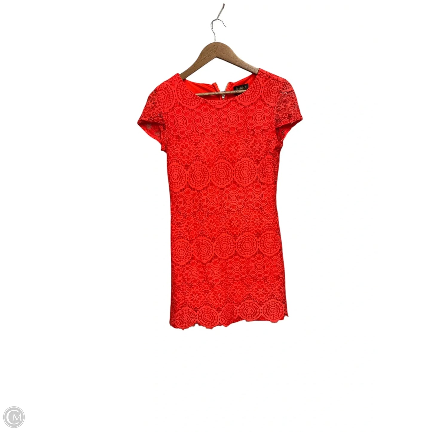 Dress Casual Midi By Laundry In Red, Size: Xs