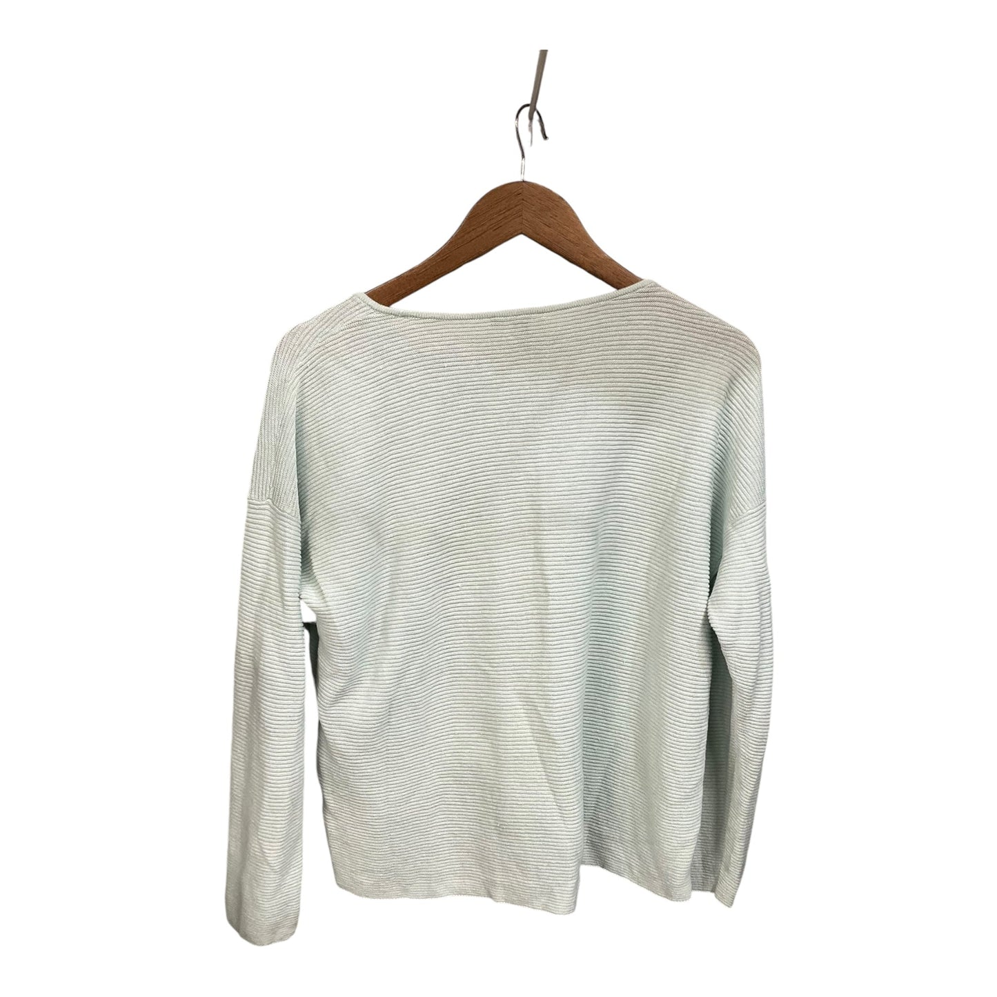 Top Long Sleeve By Eileen And Co In Green, Size: L